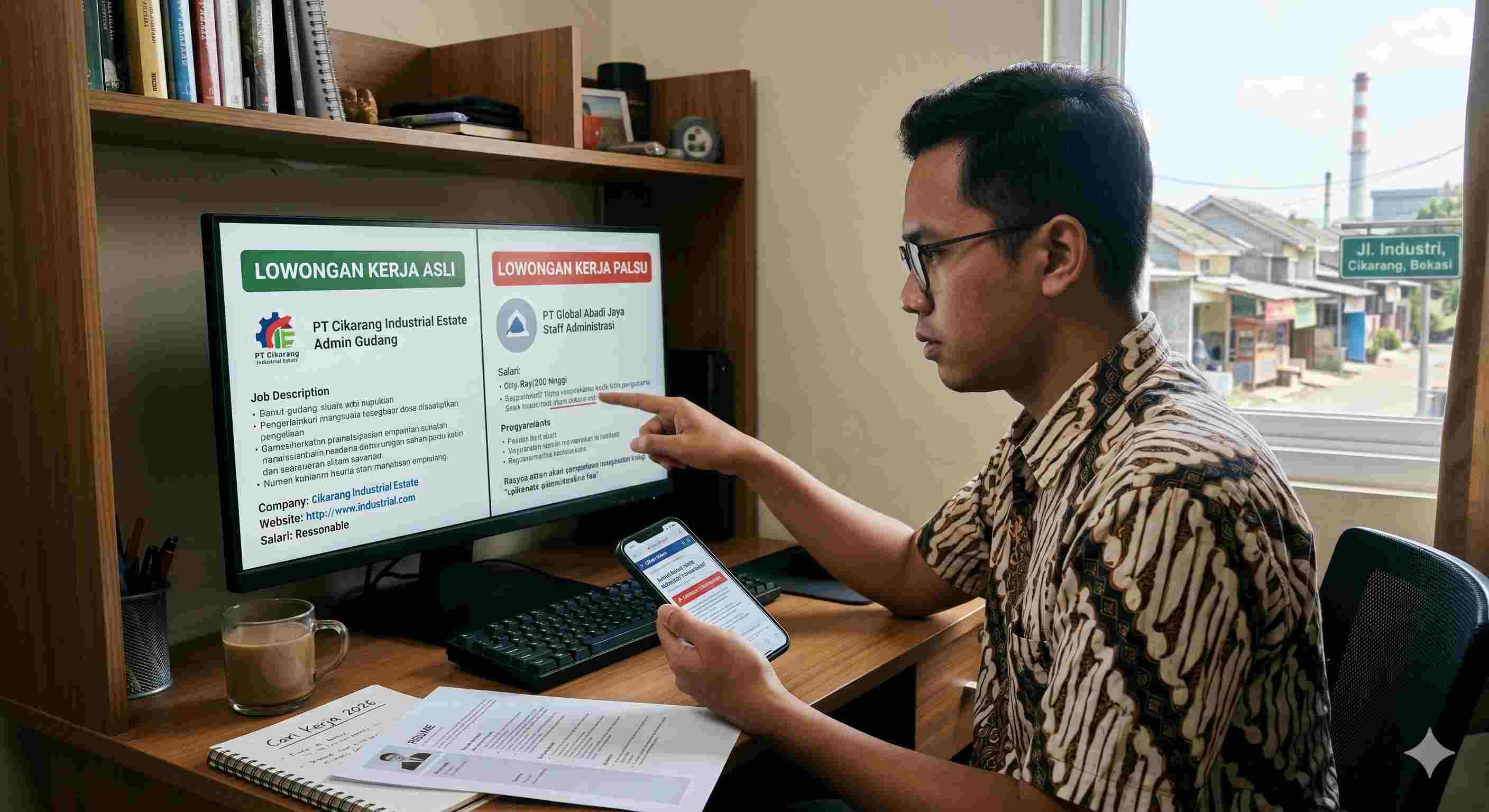 Cara Membedakan Lowongan Asli dan Palsu